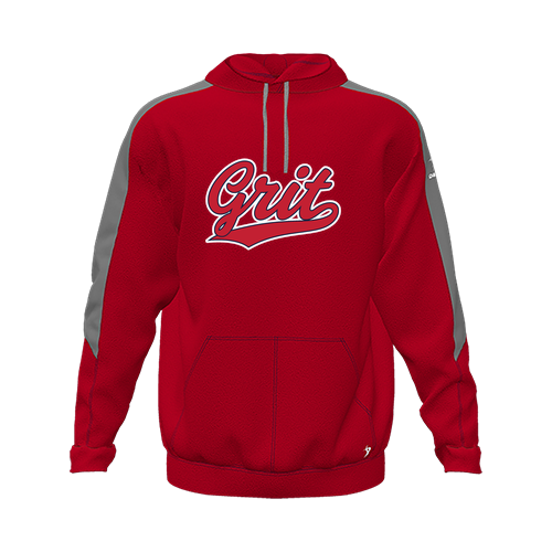 [CUS-DFW-HOOD-FLC-LSL-RED-YXS-LOGO2] Hoodie (Youth XS, Red, Logo 2)
