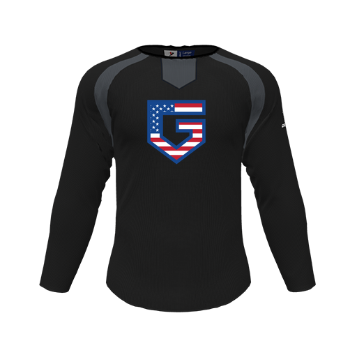 [CUS-DFW-PULL-FLC-CNK-LSL-BLK-YS-LOGO1] Pullover (Youth S, Black, Logo 1)