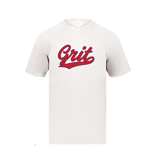 [2791.005.S-LOGO2] Youth Smooth Sport T-Shirt (Youth S, White, Logo 2)