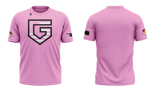 Pink Jersey Grit - No Name No Number